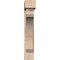 Ekena Millwork Legacy Block Smooth Bracket w/ Offset Brace, Douglas Fir, 7 1/2"W x 32"D x 44"H BKT0806X32X44LEC05SDF - alternate 3